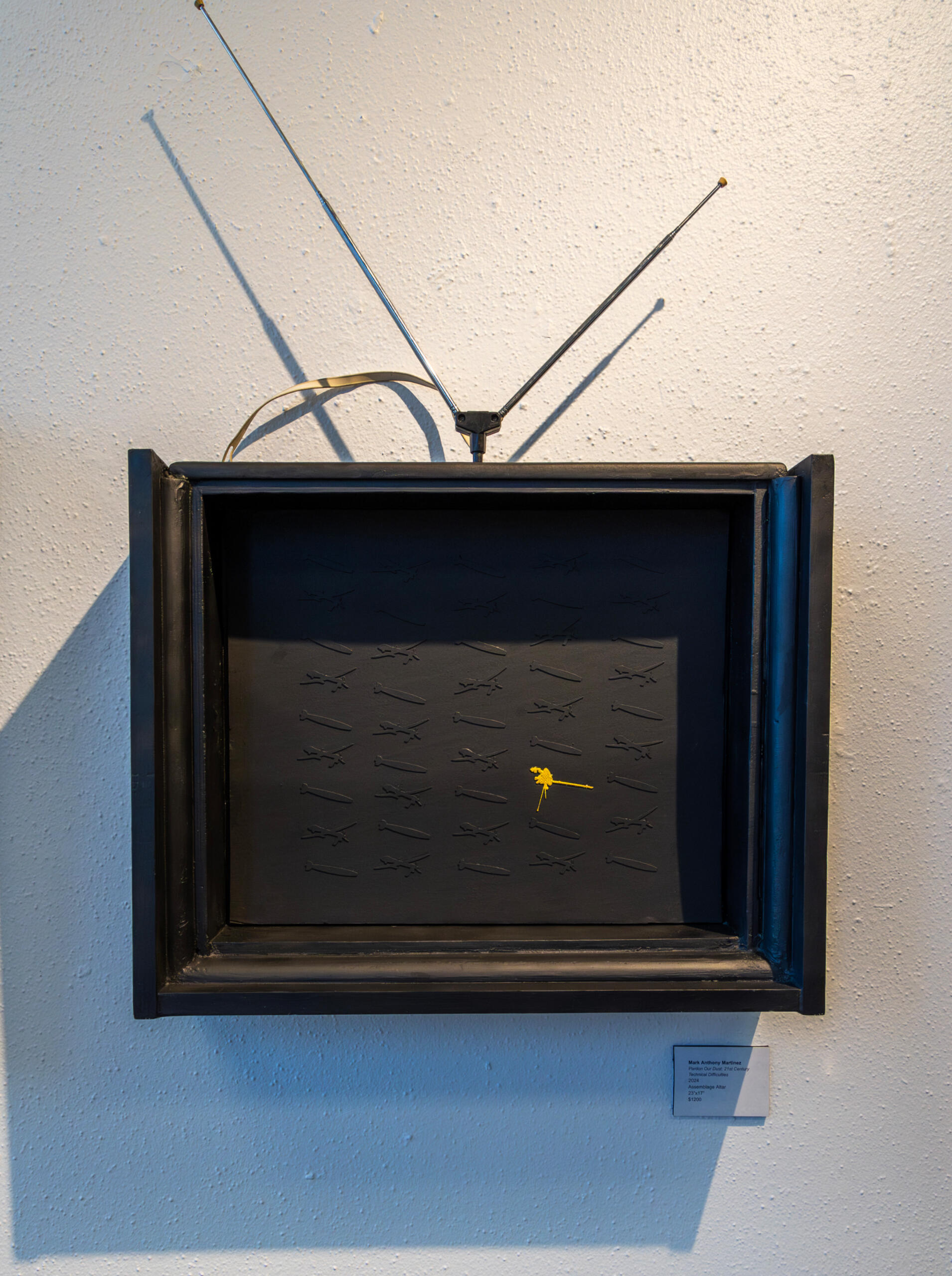 PARDON OUR DUST: 21st CENTURY TECHNICAL DIFFICULTIES, assemblage, photo credit Carlos Ferrand, 2024